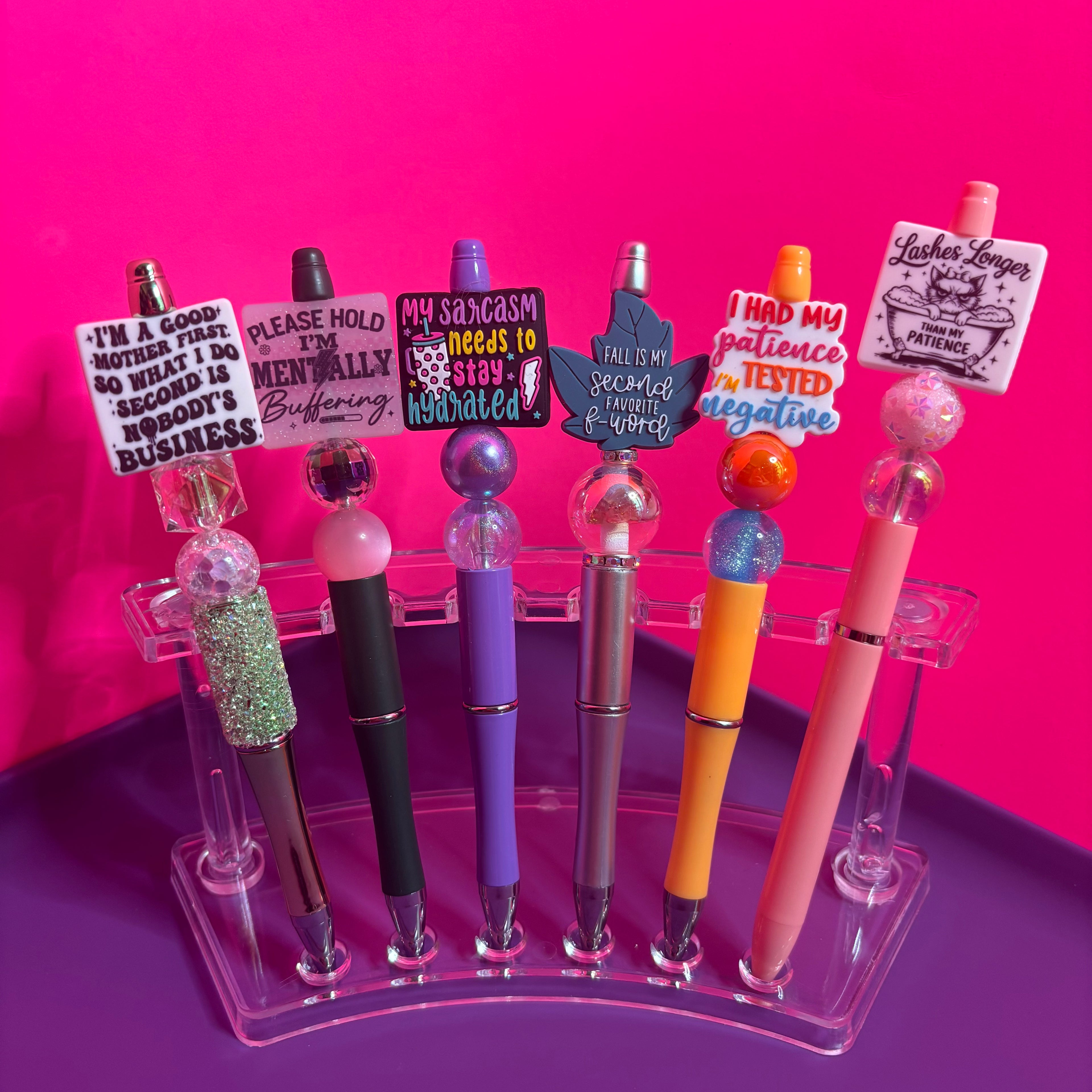 Regular Beaded Pen (Chosen on Live)