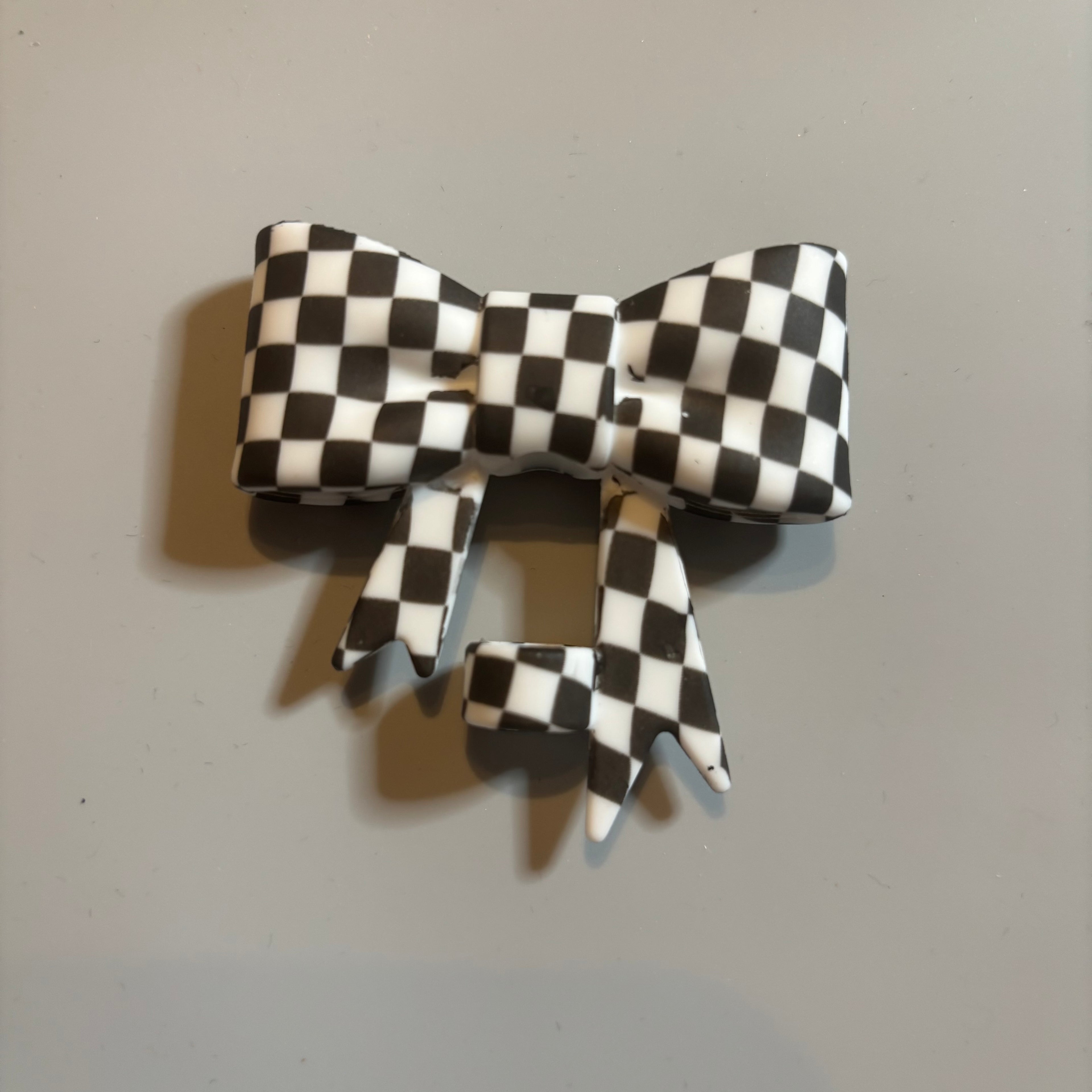 Printed or Glitter Bow Straw Toppers