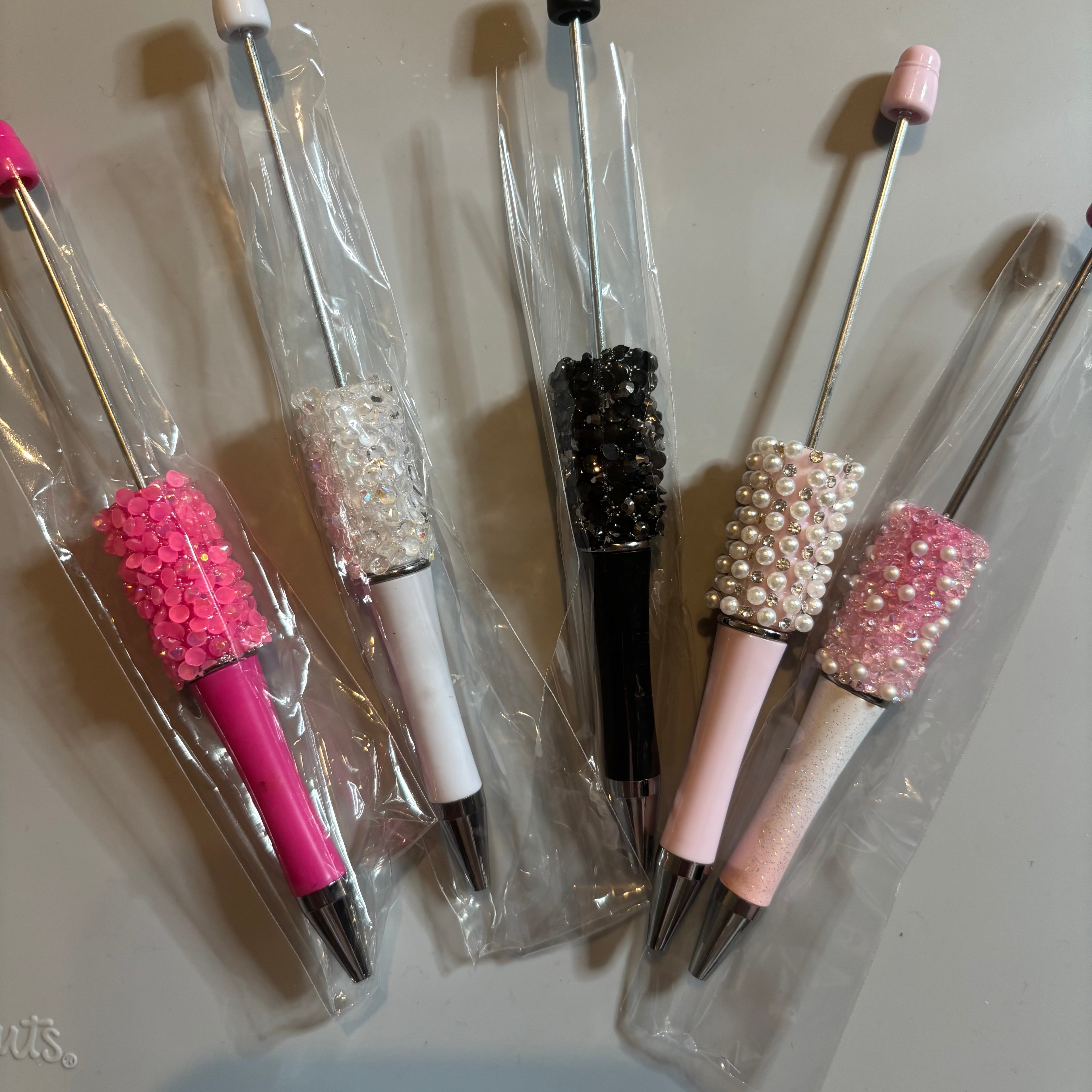 Half Sugar,Rhinestone,Pearl,Sequin Beadable Pens (no beads)