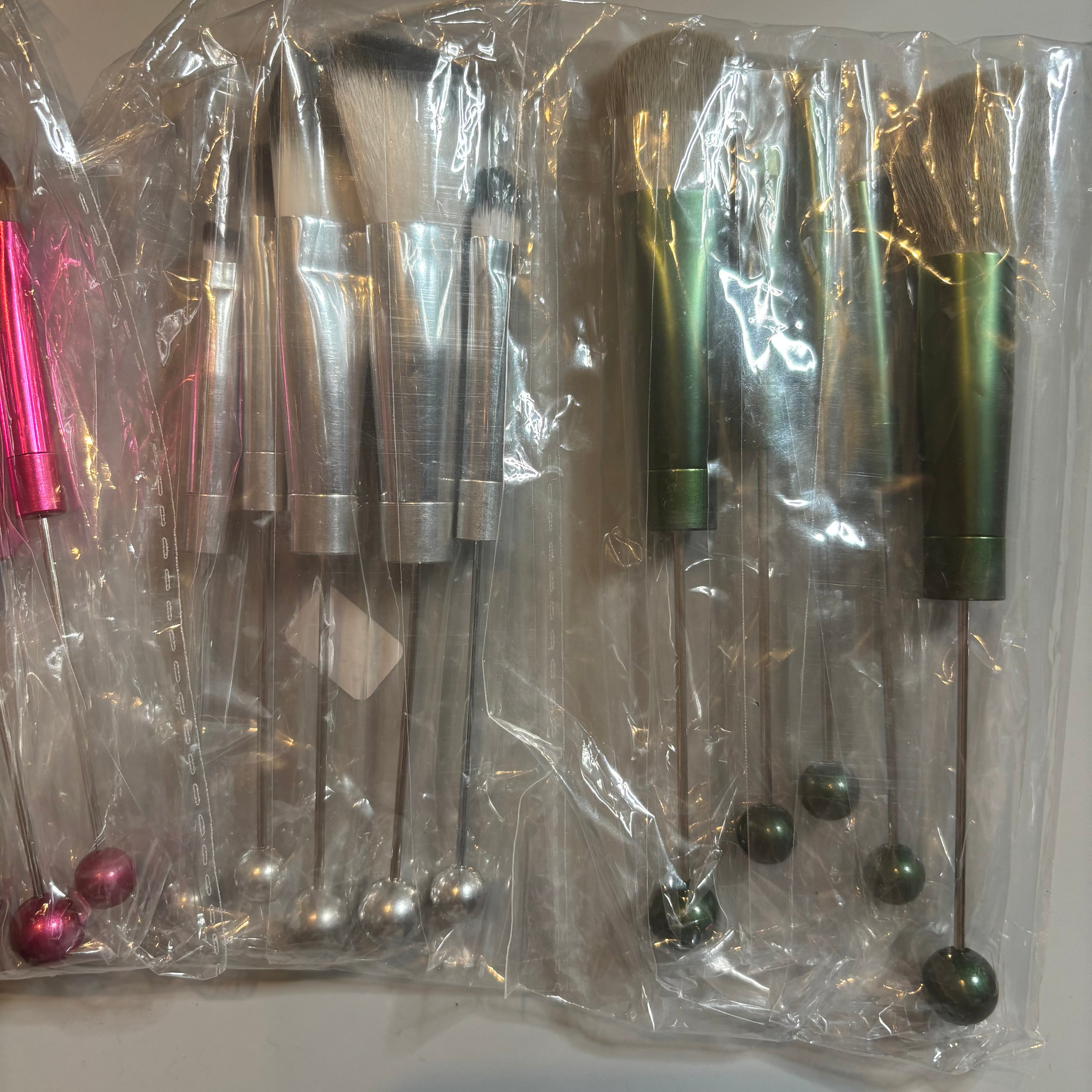 5 PC Beadable Makeup Brush Set (not Beaded)