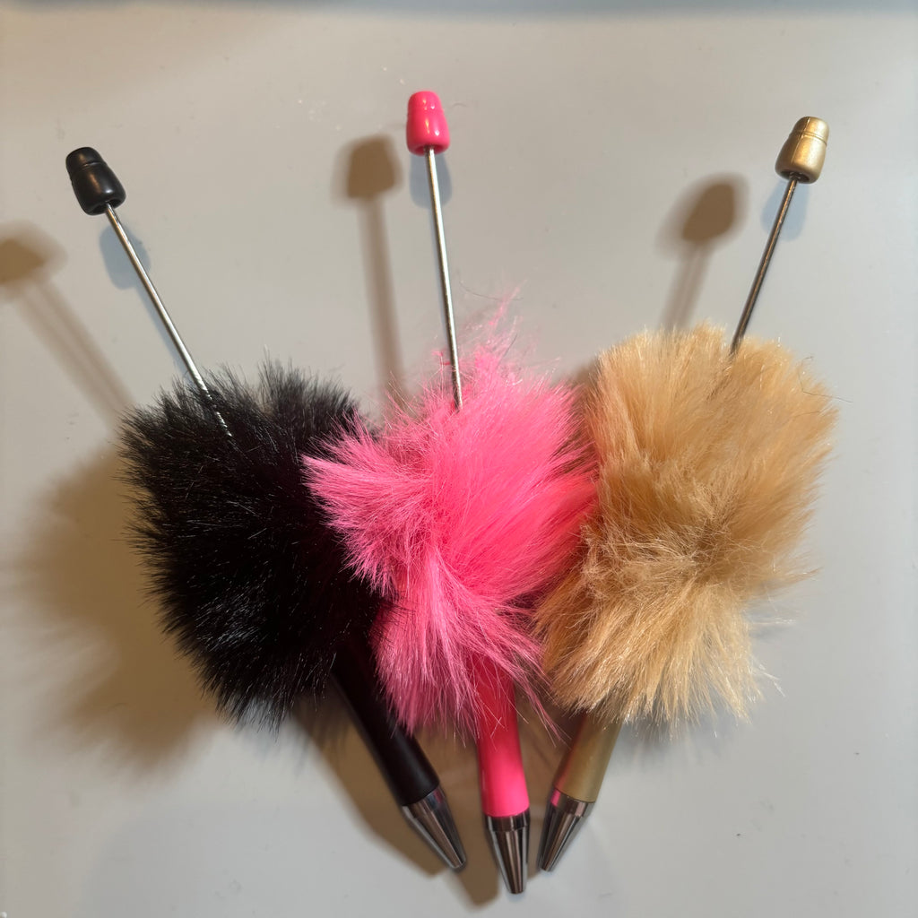 Printed or Half FurBeadable Pen (no beads)