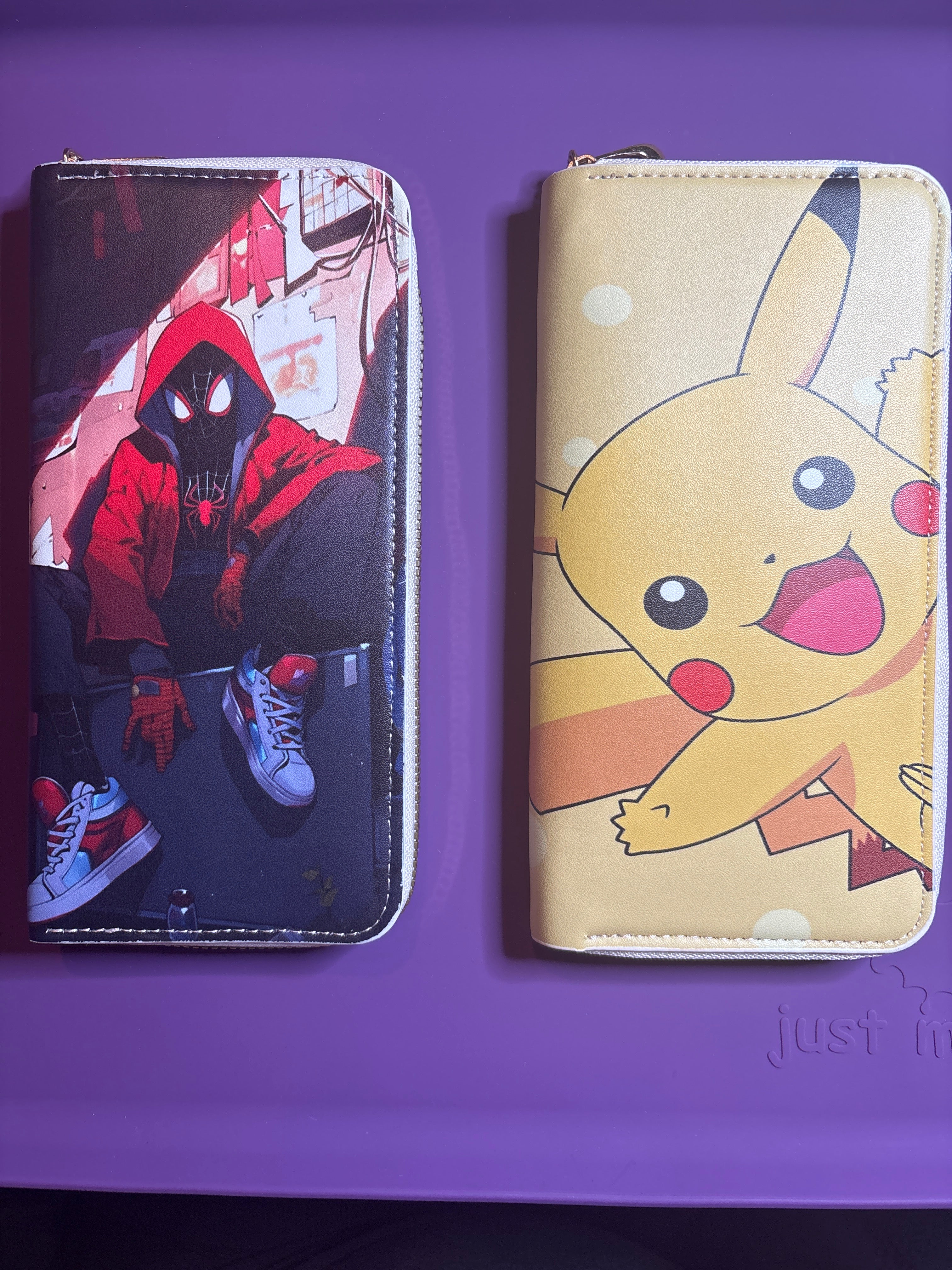 Large Char Wallets