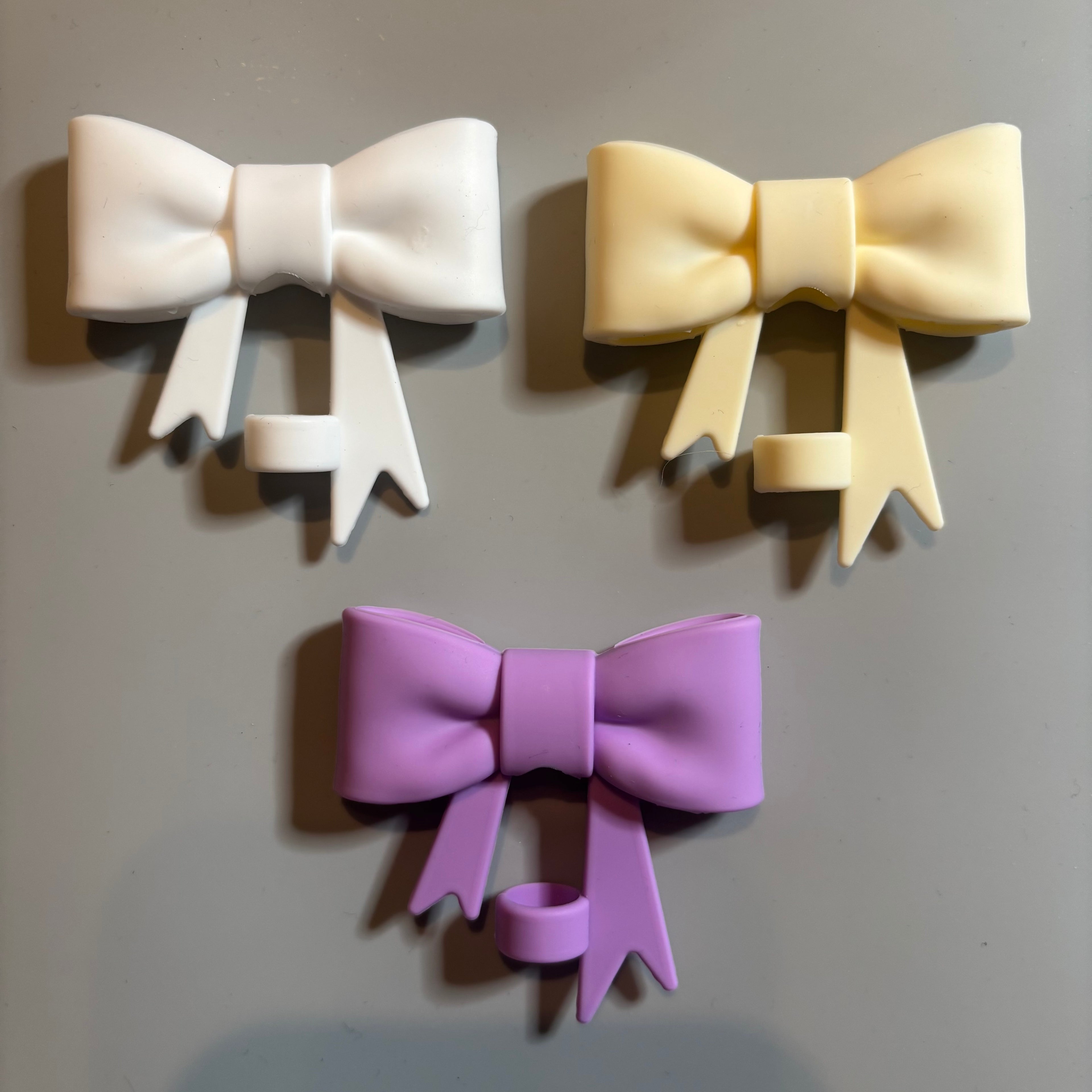Solid Color Bow Toppers